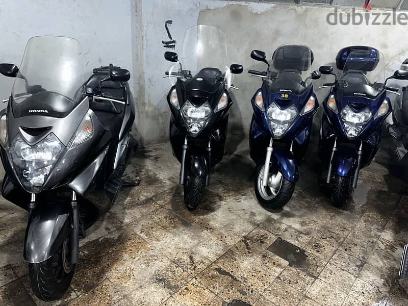 افراج جمركي حاله الزيرو Honda silver wing هوندا سلفر وينج 11