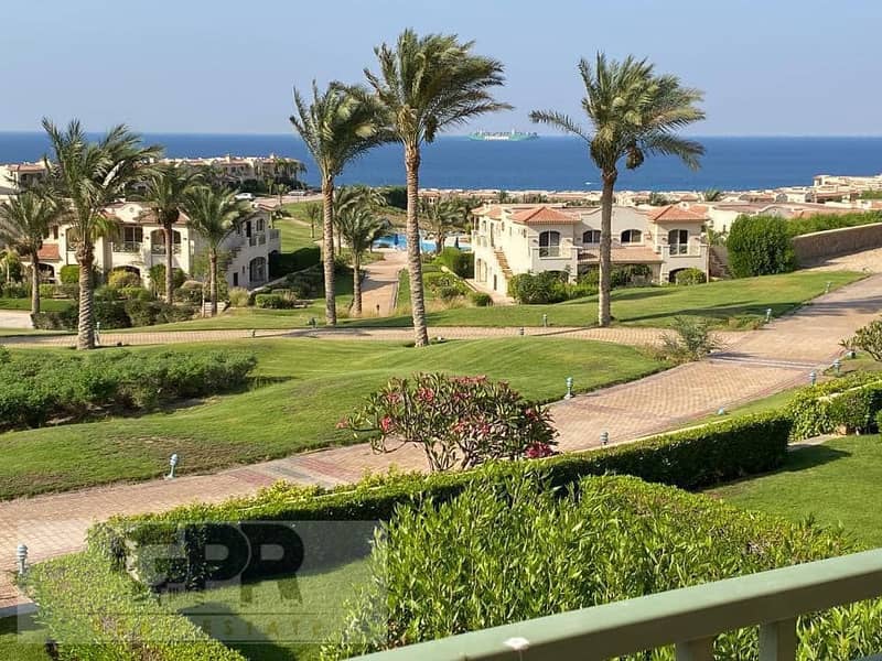 for sale 100% sea view twin chalet 3 Beds in telal sokhna near to porto / أكبر توين شاليه متشطب للبيع في تلال السخنة بسعر مميز أول سكن 19