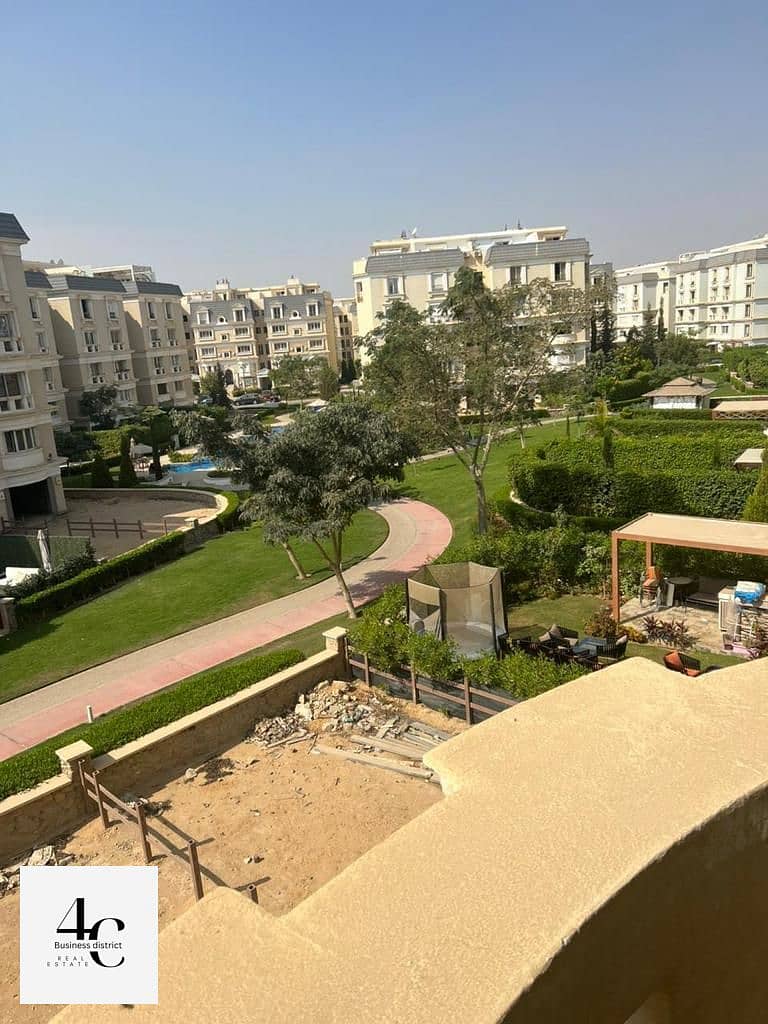 For sale apartment 202m ready to move 3 bedrooms at lowest price and  in best location in compound mountain view hyde park 4