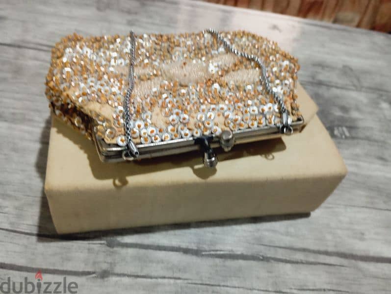 vintage silver sequins from France 5