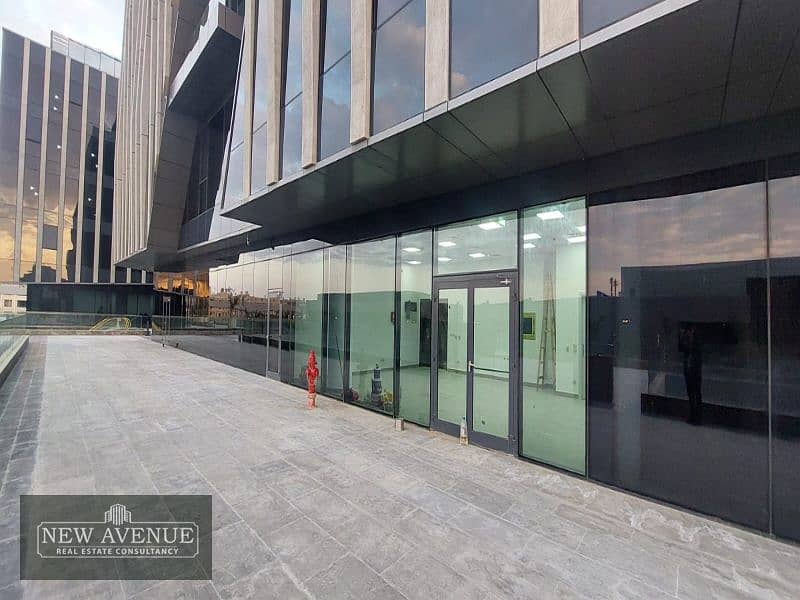 Office 106m | Rent | EDNC | Sodic | New Cairo 5