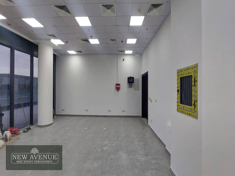 Office 106m | Rent | EDNC | Sodic | New Cairo 6