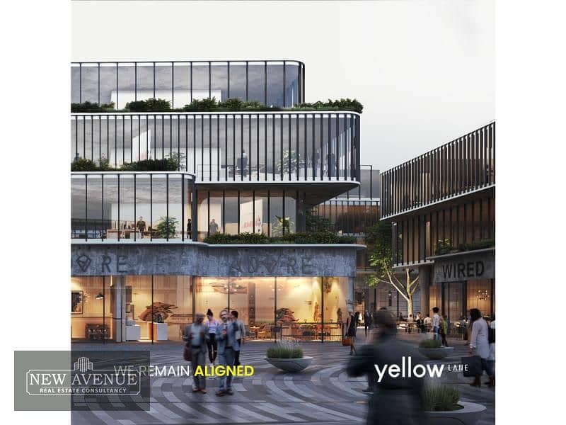 Office| 881m2 | Yellow lane | Direct on suiz road 15