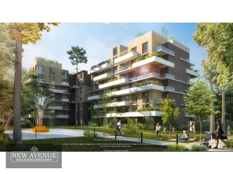 Apartment Overlooking pool for sale in Il bosco city 1