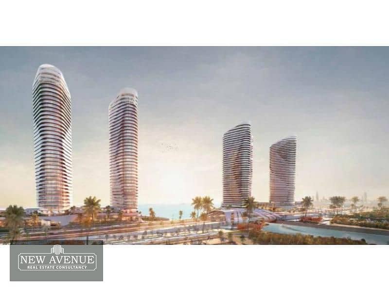 Apartment sea view 2 bedrooms in new alamein 2