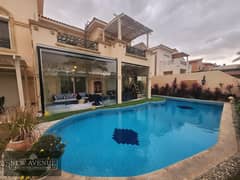 Villa Fully Finished &  Furnished +Acs & private Pool