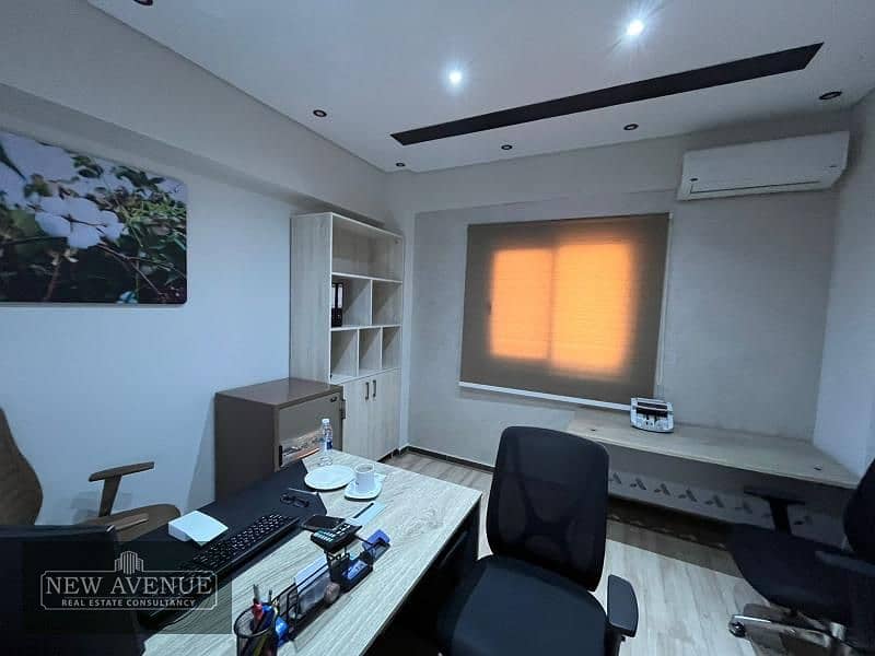 Office 230m fully finished +furnished in New Cairo 3