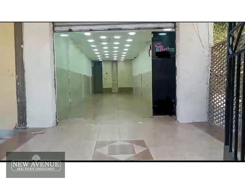 Ground Retail For sale at Makram Ebeid Nasr city 1