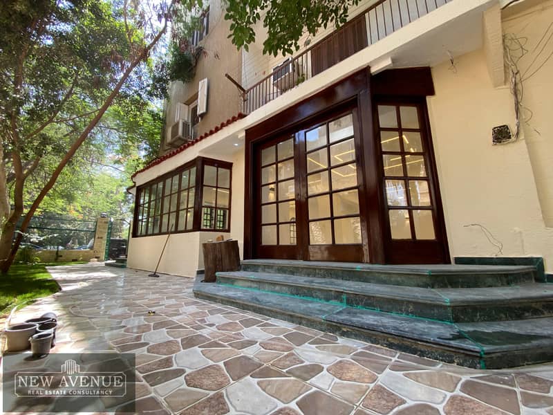 Retail space with garden  for Rent in Degla Maadi - AH/NA 372 1