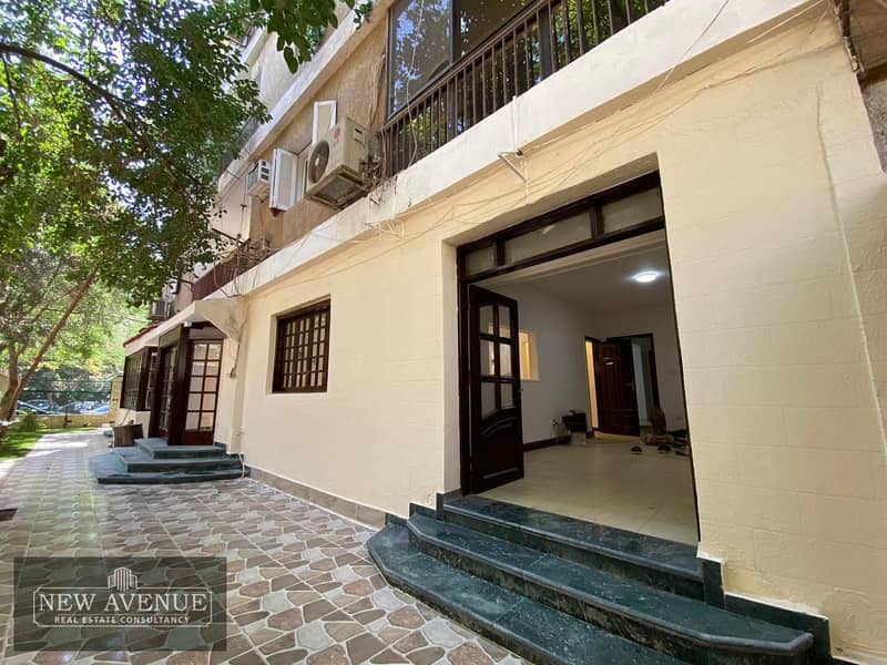 Retail space with garden  for Rent in Degla Maadi - AH/NA 372 3