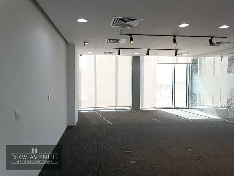 Fully Finished Office For rent at Cairo Festival City 1