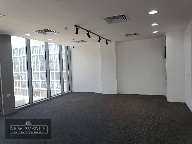 Fully Finished Office For rent at Cairo Festival City 2