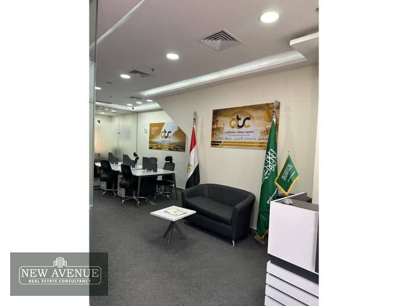 Fully finished Office for rent at courtyard Zayed 4