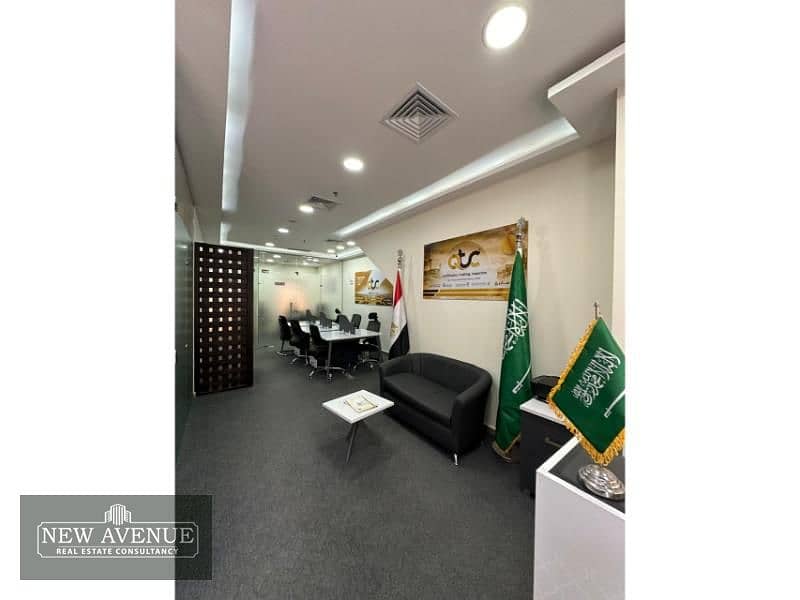 Fully finished Office for rent at courtyard Zayed 5