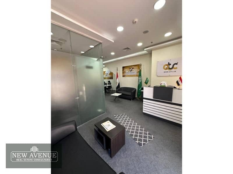 Fully finished Office for rent at courtyard Zayed 9