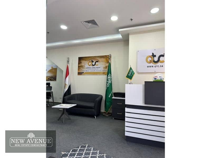 Fully finished Office for rent at courtyard Zayed 12