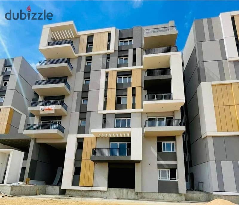 Invest with Hassan Allam and own a 3-bedroom apartment with a garden in convenient installments in Haptown, Mostakbal City 7