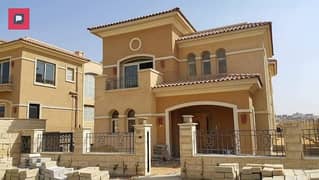 Townhouse Corner for sale in New Cairo, Telal East Compound, next to Mountain View and Palm Hills, on the Middle East Direct, a compound of villas onl