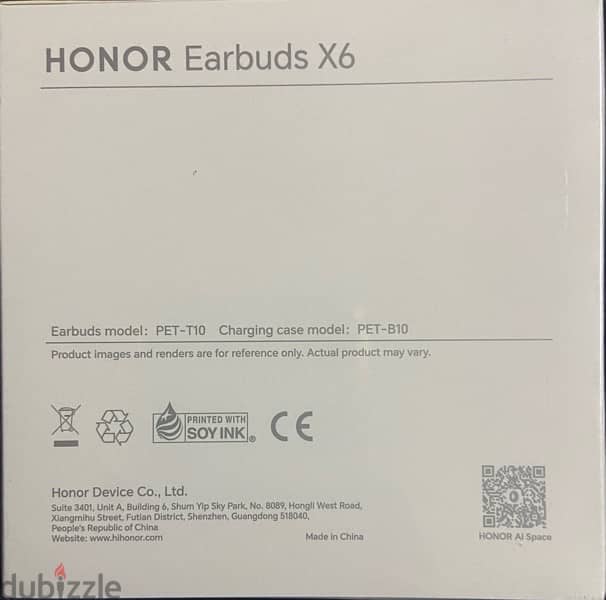 honor x6 earbuds 1