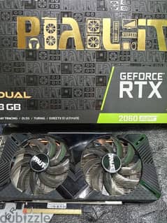 RTX 2060 Super Palit استعمال شخصي  بالعلبة داخل الاسكندريه فقط