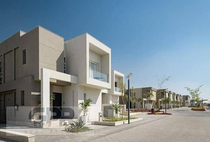 Town house villa for sale in Palm Hills October 215m with installments تاون هاوس  فيلا للبيع في بالم هيلز اكتوبر 215م باقساط  بي اكس  بالم هيلز 0