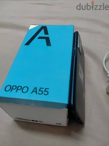 oppo a55 128/4+3 بلزقة الضهر مفهوش خربوش 10