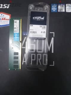 Crucial RAM CB8GU2666 8GB DDR4 2666 MHz DESKTOP Memory