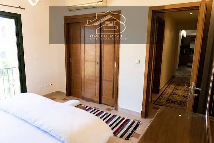 Unique location Chalet Ground floor 3 bedrooms direct pool view in marassi 7