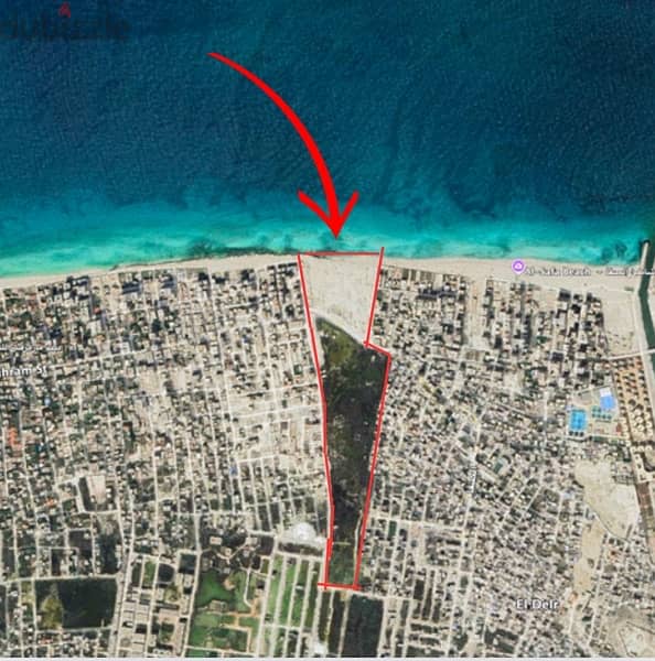 Land for Sale North Coast K22 أرض للبيع على البحر الساحل الشمالي 0