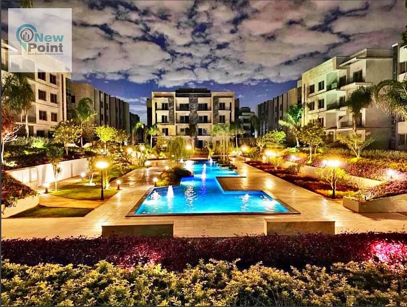 Live in COMMUNITY with the privilege of immediately receiving a penthouse in the heart of Golden Square, Fifth Settlement, Galleria Moon Compound. 8