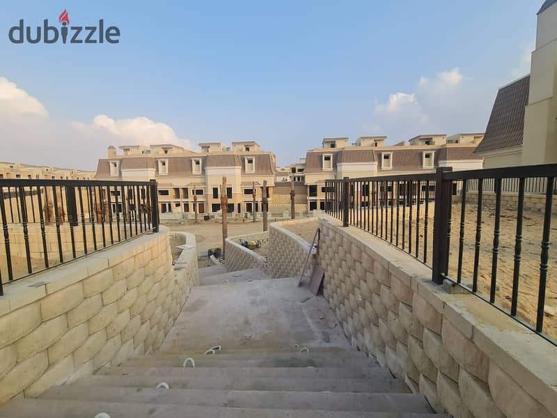 فيلا للبيع جاهزه للتعاقد بخصم الكاش في قلب القاهرة الجديدة كمبوند سراي  villa for sale with cash discount in the heart of new cairo , sarai compound 7