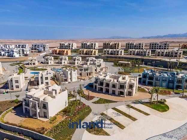 شاليه 3 غرف للبيع مكادي هايتس البحر الأحمر - Makadi Heights Red Sea Resort صف اول علي البحر بخصم 3 مليون عن سعر الشركه 6