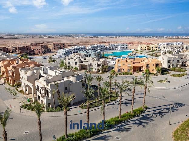 شاليه 3 غرف للبيع مكادي هايتس البحر الأحمر - Makadi Heights Red Sea Resort صف اول علي البحر بخصم 3 مليون عن سعر الشركه 7