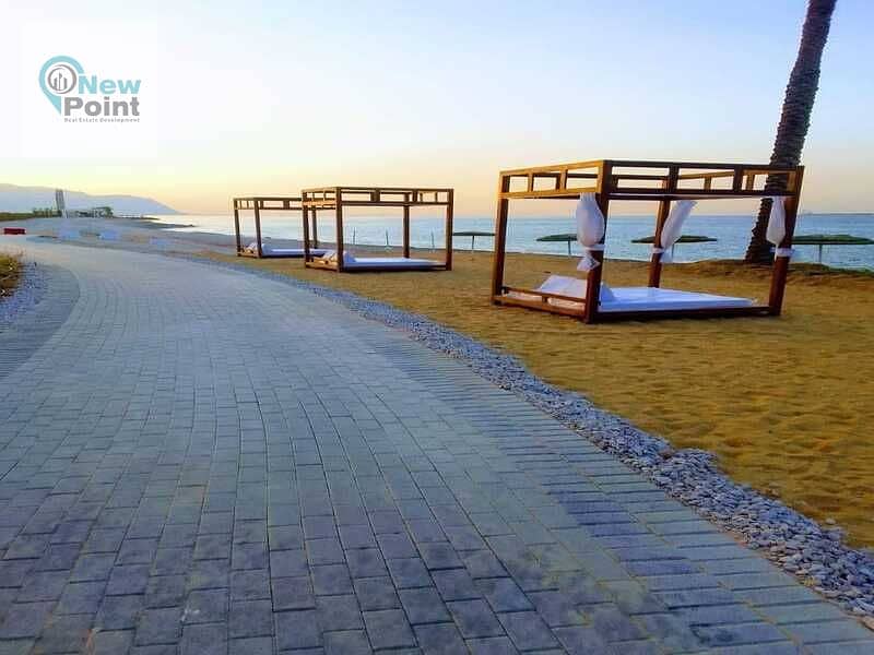 With a 10% down payment, own a 120-square-meter chalet, fully finished, + interest-free installments in Ain Sokhna 7