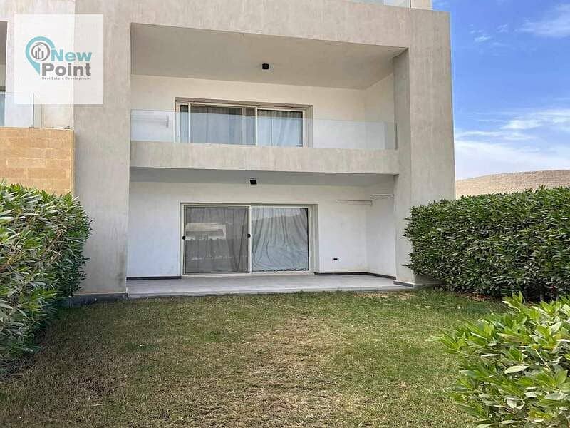 Immediate delivery, twin house with garden, 160 m, super deluxe finishing + sea view in The Grove, Sokhna 7