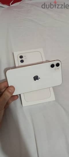 iPhone 11 كسر زيرو وتر برف أبيض