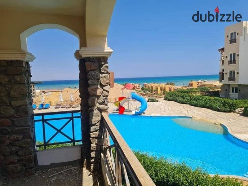 للبيع شاليه 3 غرف ارضى بجاردن + استلام فورى + Sea View فى العين السخنة بقرية بلو بلو Blue Blue 4