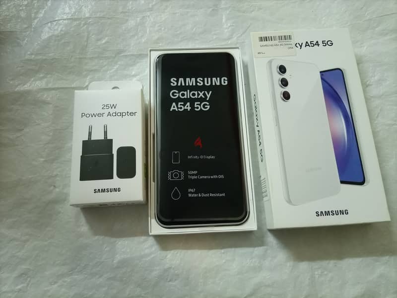 سامسونج A54 Samsung 256 ابيض 1