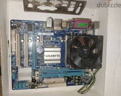 بندل مازربورد G41 ES2L مع  core 2 quad q9400 زائد أربعة رام  للبيع