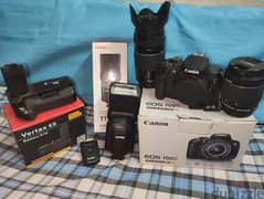 Canon 700D with canon EF 75-300mm / Canon EF-S 18-55 0