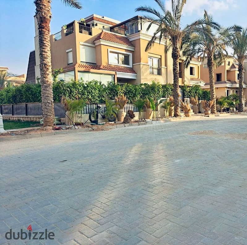 شقة للبيع بجاردن في كمبوند سراي علي طريق السويس بجوار مدينتي || apartment for sale with garden in sarai on Suez Road next to Madinaty 2