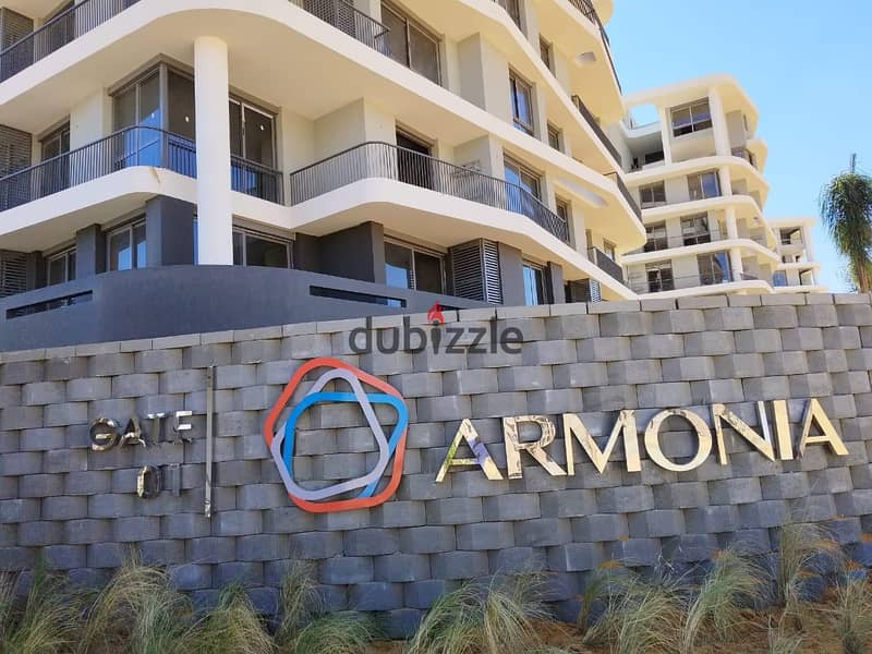 شقة 141متر للبيع بالتقسيط في العاصمة الادارية R7 في كمبوند ارمونيا Apartment 141M for sale in installments in New Capital R7 in Armonia Compound 7