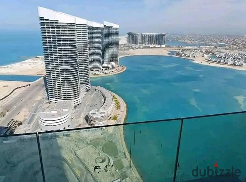 شقة للبيع فى العلمين الجديدة استلام فورى  على البحر قسط 5 سنين city edge 3