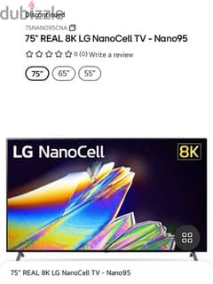 LG nano cell 8k