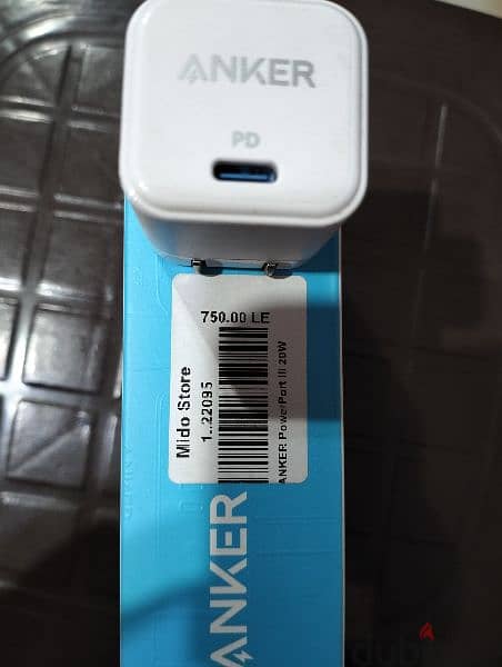 شاحن Anker adapter 20W PD Original 1