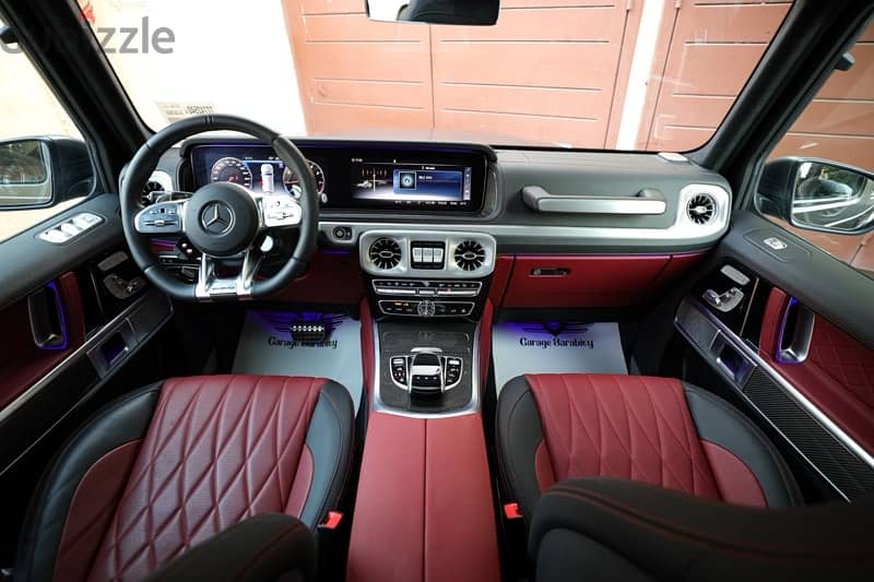 Mercedes G63 AMG  Model : 2022 Matte Grey X RED Wakil 3