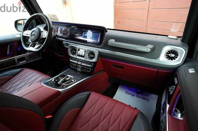 Mercedes G63 AMG  Model : 2022 Matte Grey X RED Wakil 5