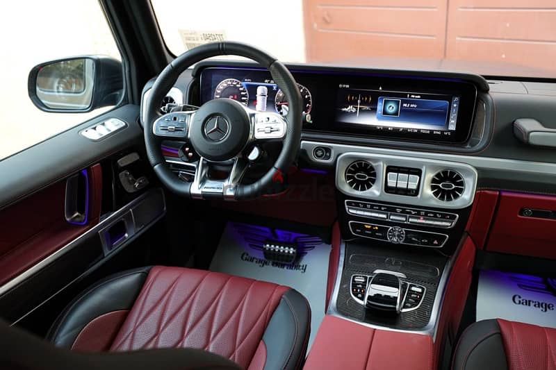 Mercedes G63 AMG  Model : 2022 Matte Grey X RED Wakil 6