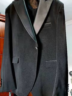 luxury Black wedding suit