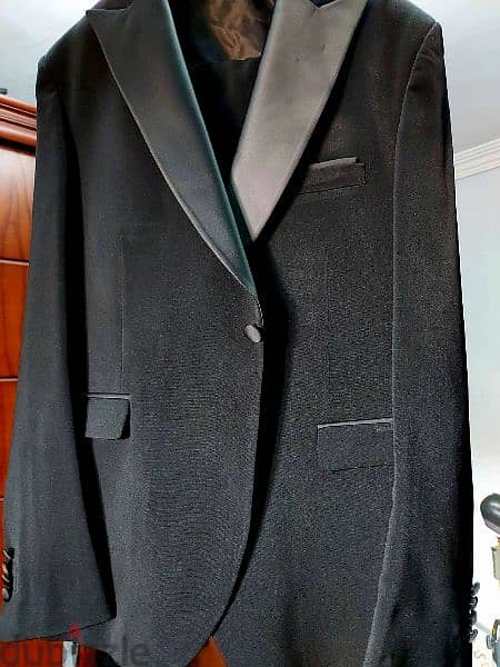 luxury Black wedding suit 0